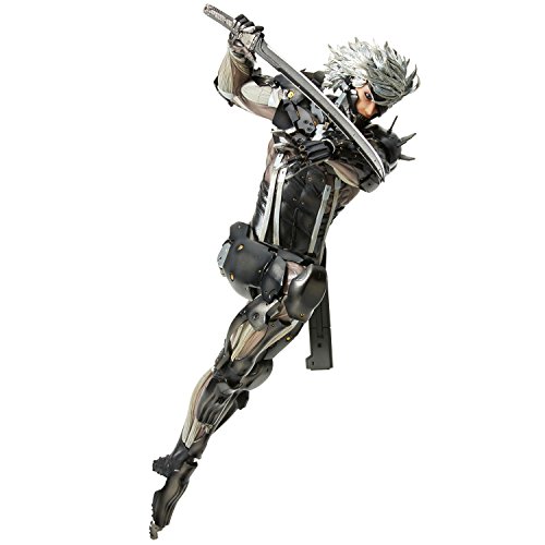 l Gear Rising: Revengeance　リトグラフ付き ユニオンクリエイティブ「mensHdge technical statue No.33 METAL GEAR